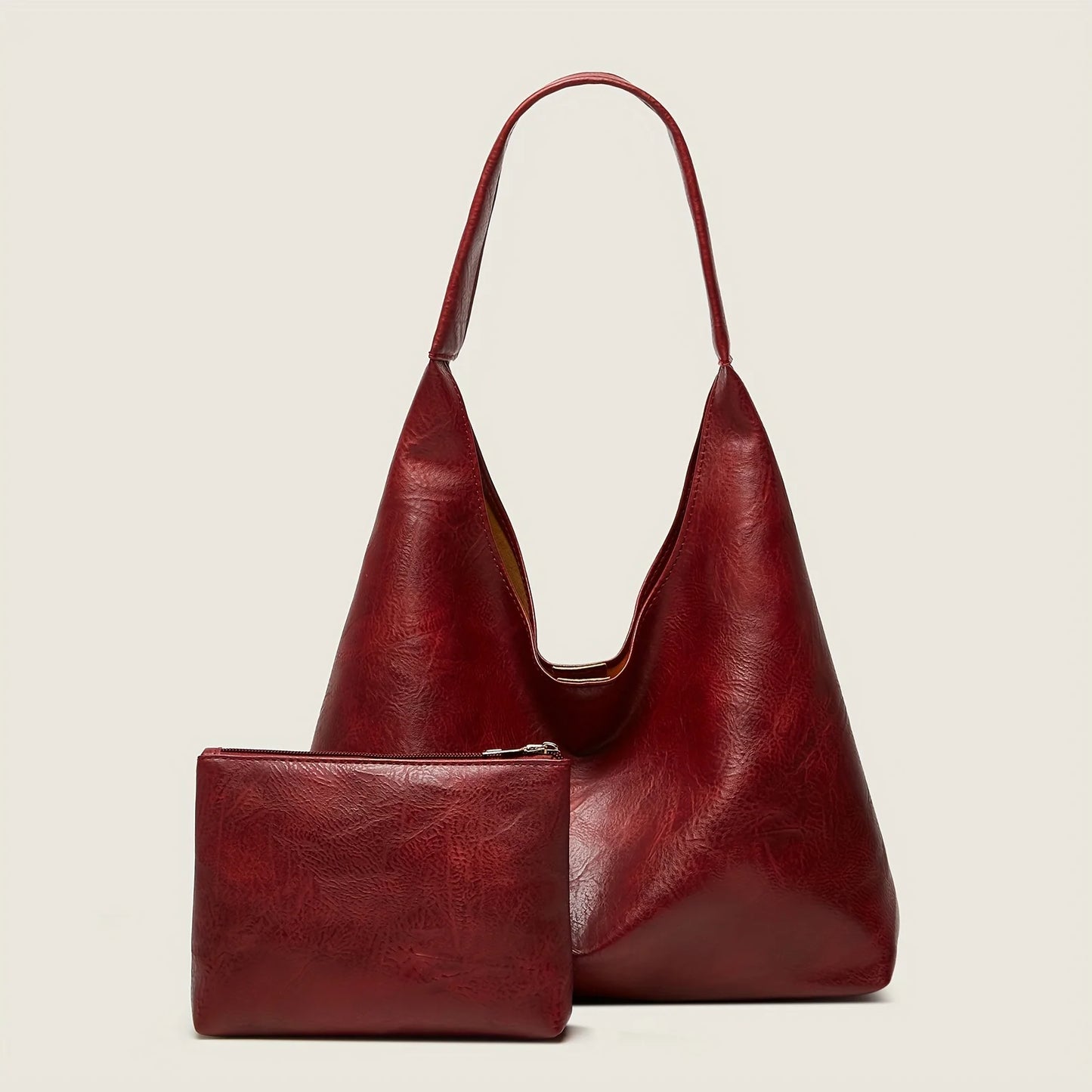 Classic Shoulder Tote + Gift Wallet