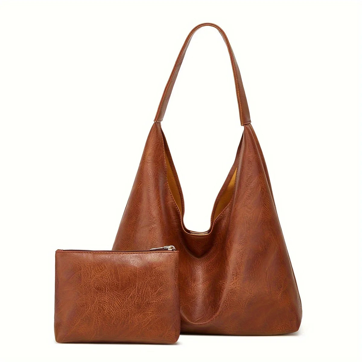 Classic Shoulder Tote + Gift Wallet